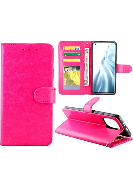 Xiaomi Mi 11 Için Flip Case Manyetik Kapatma Kart Tutucu Pu Deri (Yurt Dışından)