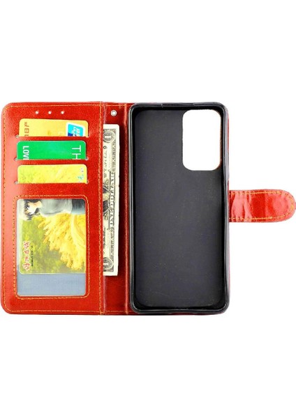 Xiaomi Redmi Not 11 Pro Pu Deri Manyetik Kapatma Kartı Için Flip Case (Yurt Dışından)