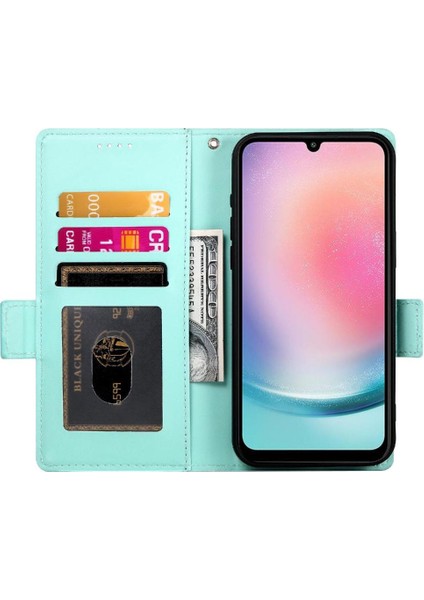 Samsung Galaxy A24 4g Günlük Kullanım Için Flip Case Iş Çevir Cüzdan Kartı (Yurt Dışından) fırsatları
