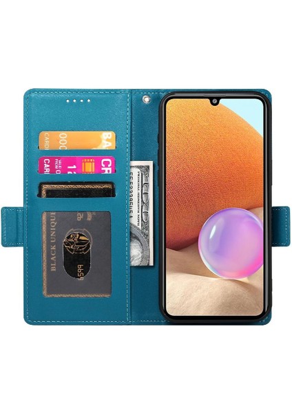 Samsung Galaxy A32 4g Flip Kart Yuvaları Cüzdan Günlük Kullanım Için Flip Case (Yurt Dışından) fırsatları