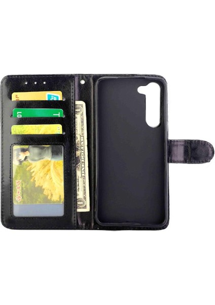Samsung Galaxy S23 Artı Kart Tutucu Için Flip Case Pu Deri Darbeye (Yurt Dışından)