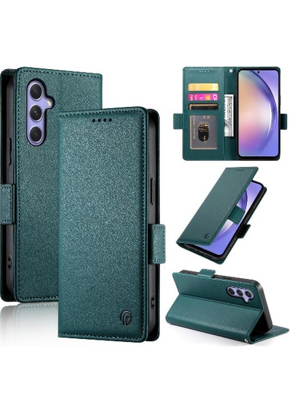 Samsung Galaxy A54 5g Için Flip Case Iş Cüzdan Kart Yuvaları Flip Case Günlük (Yurt Dışından)