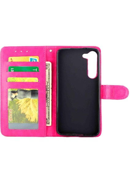 Samsung Galaxy S23 Artı Kart Tutucu Için Flip Case Pu Deri Darbeye (Yurt Dışından)