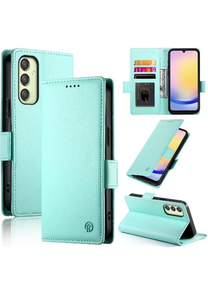 Samsung Galaxy A25 Flip Iş Günlük Kullanım Için Flip Case Kart Yuvaları Cüzdan (Yurt Dışından)