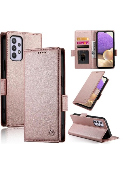 Samsung Galaxy A32 5g Flip Cüzdan Günlük Kullanım Kart Yuvaları Için Flip Case (Yurt Dışından)