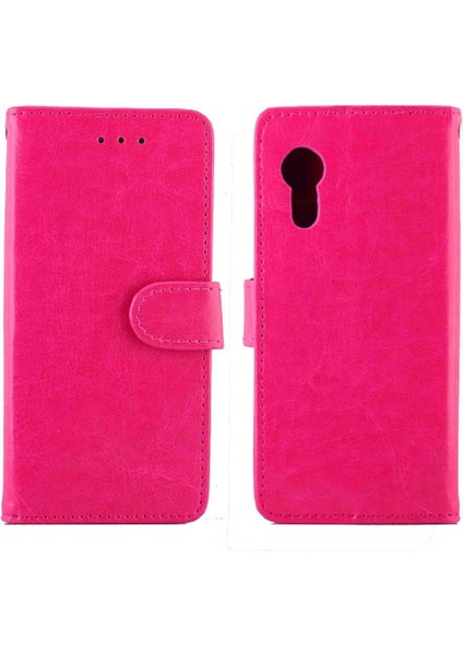 Samsung Galaxy Xcover 5 Kart Tutucu Manyetik Kapatma Pu Için Flip Case (Yurt Dışından)
