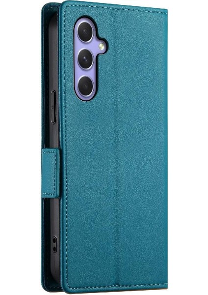 Samsung Galaxy A54 5g Için Flip Case Iş Cüzdan Kart Yuvaları Flip Case Günlük (Yurt Dışından)