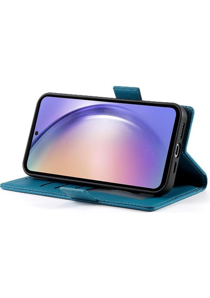 Samsung Galaxy A54 5g Için Flip Case Iş Cüzdan Kart Yuvaları Flip Case Günlük (Yurt Dışından)