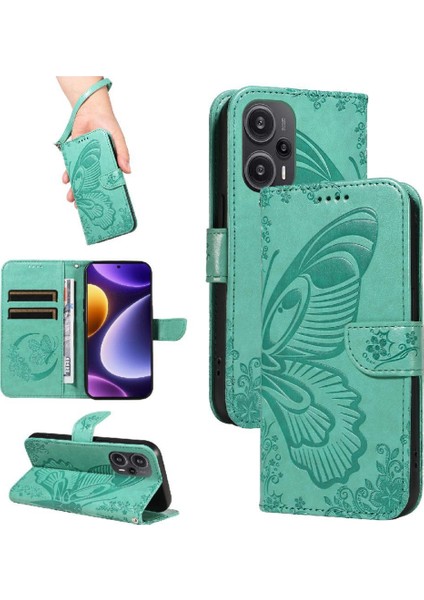 Kredi Kartı Yuvası ile Xiaomi Redmi Not 12 Turbo Için Flip Case Ayrılabilir (Yurt Dışından)