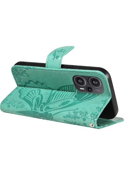 Kredi Kartı Yuvası ile Xiaomi Redmi Not 12 Turbo Için Flip Case Ayrılabilir (Yurt Dışından)