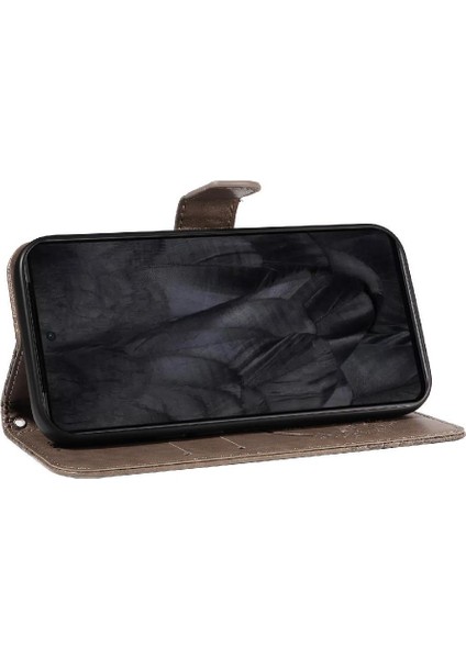 Kredi Kartı Yuvası Ayrılabilir El ile Google Pixel 8 Pro Için Flip Case (Yurt Dışından)