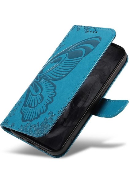 Kredi Kartı Yuvası Ayrılabilir El ile Google Pixel 8 Pro Için Flip Case (Yurt Dışından)