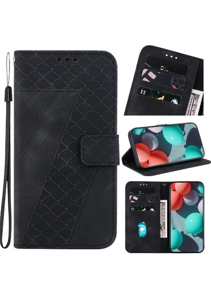 Onur Magic6 Pro Pu Deri Kart Yuvası Fonksiyonu Için Telefon Kılıfı Kabartmalı (Yurt Dışından) fiyatları