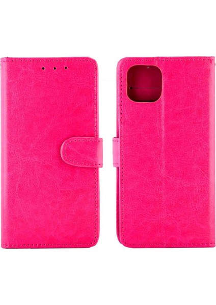 Samsung Galaxy A22 5g Için Flip Case Kickstand Kart Tutucu Darbeye Pu (Yurt Dışından)