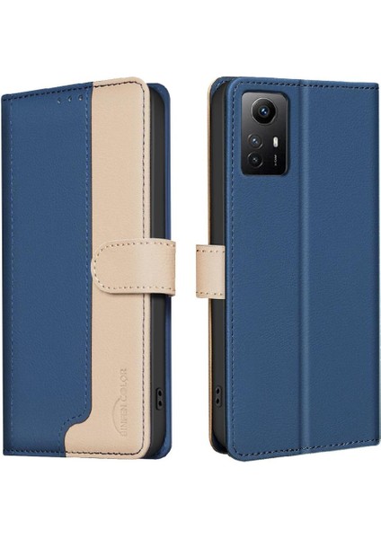 Xiaomi Redmi Not 11 Için Flip Case 4g Flip Folio Kickstand Rfıd Engelleme (Yurt Dışından)