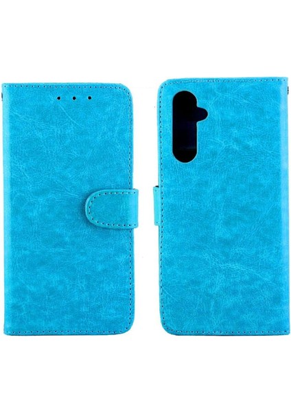 Samsung Galaxy M14 5g Darbeye Kickstand Kart Tutucu Pu Için Flip Case (Yurt Dışından)