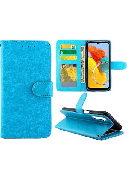 Samsung Galaxy M14 5g Darbeye Kickstand Kart Tutucu Pu Için Flip Case (Yurt Dışından) fırsatları