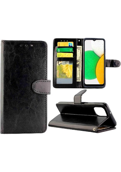 Samsung Galaxy A03 Çekirdek Darbeye Kickstand Pu Deri Için Flip Case (Yurt Dışından) fiyatları