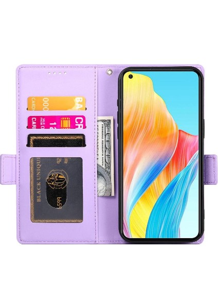 Oppo A78 4g Günlük Kullanım Için Flip Case Kartvizit Yuvaları Cüzdan Flip (Yurt Dışından) modelleri