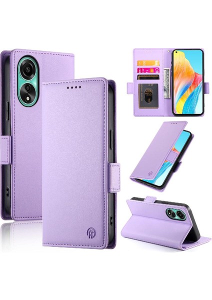 Oppo A78 4g Günlük Kullanım Için Flip Case Kartvizit Yuvaları Cüzdan Flip (Yurt Dışından) fırsatları