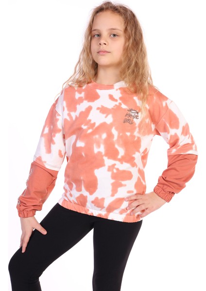 Kız Çocuk Magic Girl Nakışlı Sweatshirt