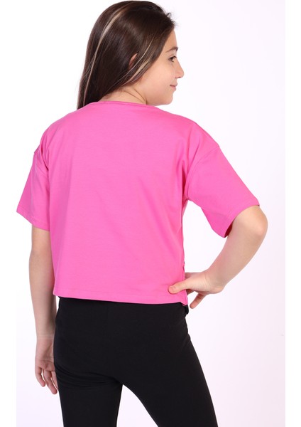 Kız Çocuk Always Happy Baskılı Tişört fiyatları