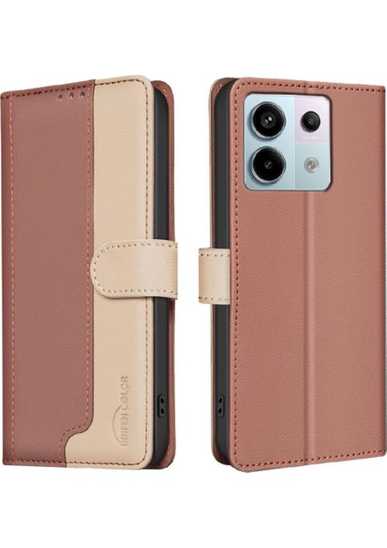 Xiaomi Redmi Not Için Flip Case 13 Pro 5g Rfıd Engelleme Kickstand Flip Tpu (Yurt Dışından)