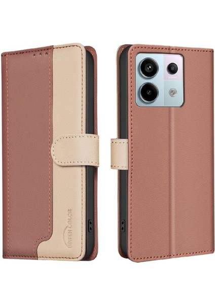Xiaomi Redmi Not Için Flip Case 13 Pro 4g Rfıd Engelleme Flip Folio Tpu (Yurt Dışından)
