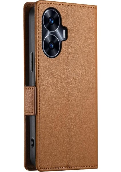 Realme C55 Cüzdan Kart Yuvaları Için Flip Case Iş Çevirme Günlük Kullanım (Yurt Dışından) indirimleri