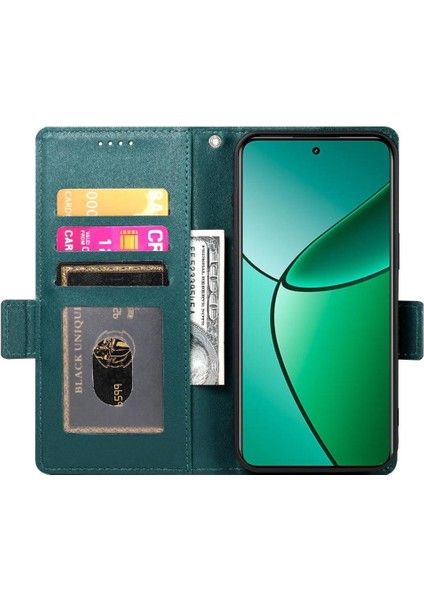 Realme 12 Artı Cüzdan Kartvizit Yuvaları Flip Case Günlük Kullanım Için Flip Case (Yurt Dışından) fırsatları