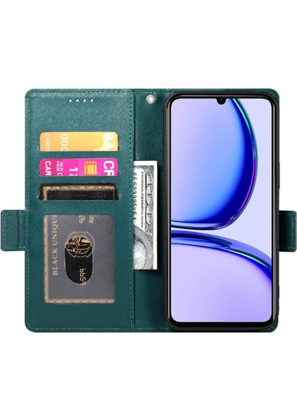 Realme C53 Cüzdan Flip Kartvizit Yuvaları Günlük Kullanım Için Flip Case (Yurt Dışından) modelleri