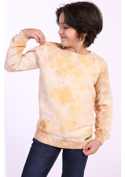 Toontoy Erkek Çocuk Batik Desenli Sweatshirt