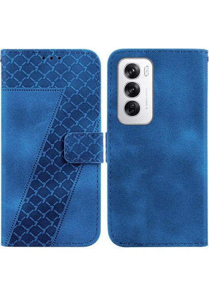 Oppo Phone 12 5g Için Telefon Kılıfı Pu Deri Kart Yuvası Fonksiyonu Cüzdan Flip (Yurt Dışından)