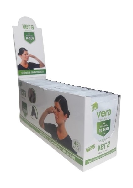 Ayak ve Ayakkabı Koku Önleyici Toz 10GR 48'li Karton Stand