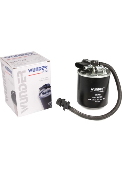 Mazot Filtresi - Mercedes A-B-C-Eklasse-Sprınter Iı-Viano-Vito Iı (639) Müşürlü Tip