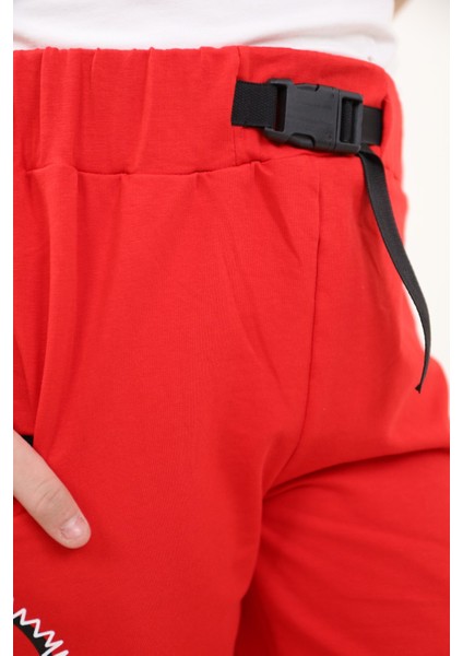 Toontoy Erkek Çocuk Toka Kemerli Try Again Baskılı Şort fiyatları