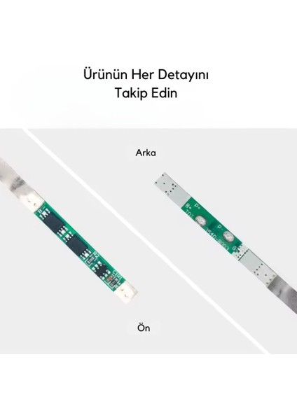 Tdt 3.7 Li-Ion Pil Koruma Devresi Bms 1s 3A