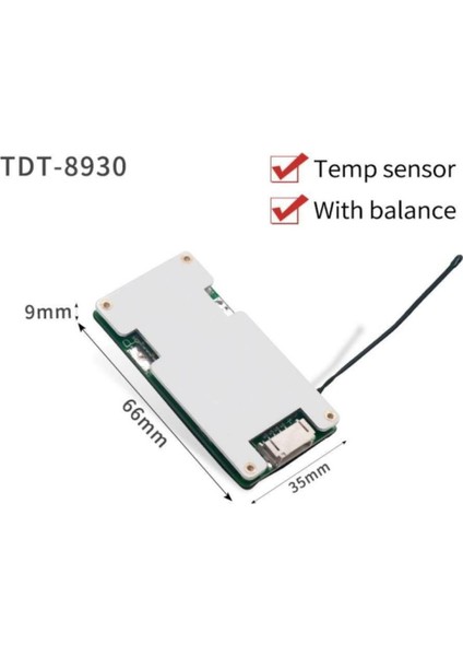 Tdt 4s 12V 30A Lifepo4 Bms Balanslı