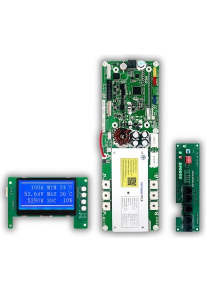 Tdt Bms LCD Ekranlı Smart 13S-16S 48V 100A Lifepo4 Ess