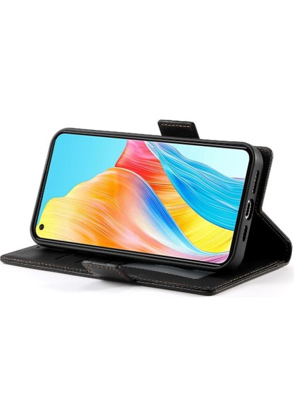 Oppo A78 4g Günlük Kullanım Için Flip Case Kartvizit Yuvaları Cüzdan Flip (Yurt Dışından) modelleri