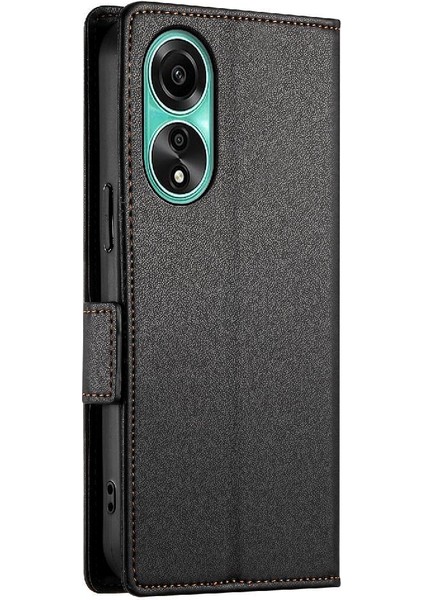 Oppo A78 4g Günlük Kullanım Için Flip Case Kartvizit Yuvaları Cüzdan Flip (Yurt Dışından) indirimleri