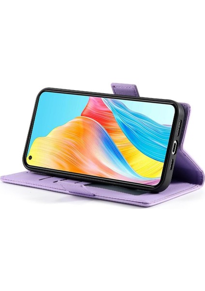 Oppo A78 4g Günlük Kullanım Için Flip Case Kartvizit Yuvaları Cüzdan Flip (Yurt Dışından) modelleri