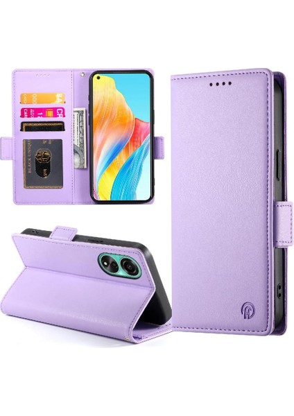 Oppo A78 4g Günlük Kullanım Için Flip Case Kartvizit Yuvaları Cüzdan Flip (Yurt Dışından) fırsatları