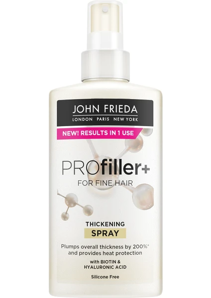 John Frieda JF Profiller İnce Saçlar İçin Dolgunlaşırıcı Sprey