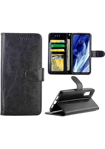 Xiaomi 9 Pro Için Flip Case/xiaomi 9 Pro 5g Darbeye Kickstand Kart Pu (Yurt Dışından)