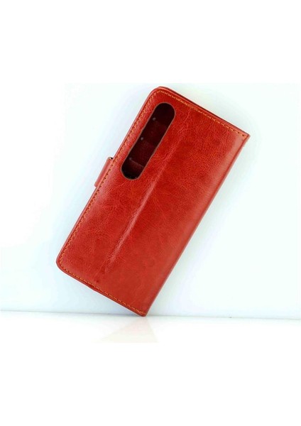 Xiaomi Mi 10 Pro 5g Için Flip Case Kart Tutucu Kickstand Darbeye Pu (Yurt Dışından)