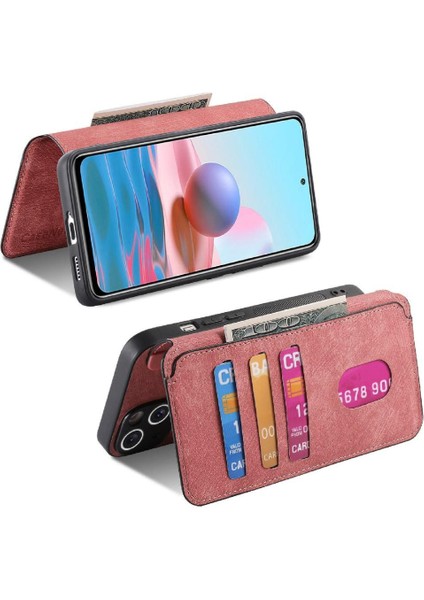 Xiaomi Redmi Not 10 Için Flip Case 4g Cüzdan Kart Standı Mıknatıs Koruyucu (Yurt Dışından) indirimleri