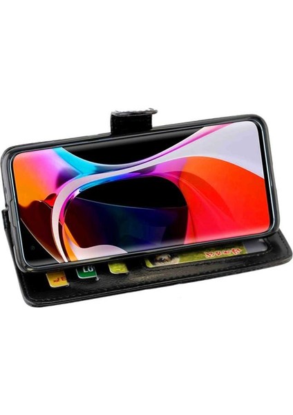 Xiaomi Mi 10 Pro 5g Için Flip Case Kart Tutucu Kickstand Darbeye Pu (Yurt Dışından)