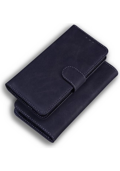Xiaomi Poco M6 4g Için Flip Case Manyetik Standı Tutucu Kart Yuvası Premium Pu (Yurt Dışından)
