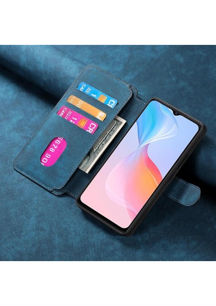 Vıvo Y21S Retro Kart Standı Cüzdan Mıknatıs Koruyucu Malzeme Için Flip Case (Yurt Dışından) fiyatları